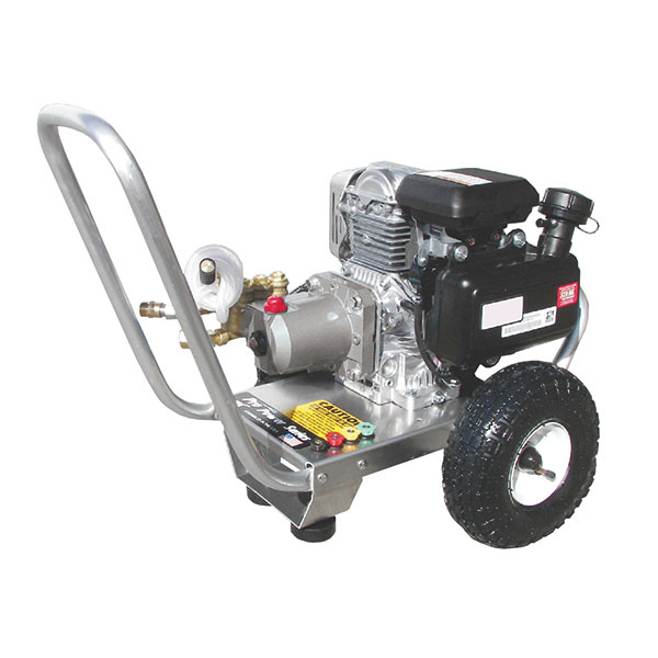 Portable Pressure Washers with AR, General, Comet or Cat Pumps, Electric Motor Drive or Honda Gas Engine Drive.
