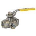 3-Way Stainless Ball Valves