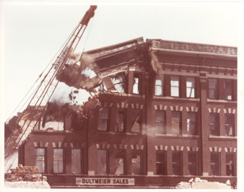 Old Dultmeier building getting the wrecking ball!