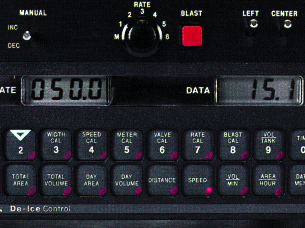 Deicing Sprayer Controls